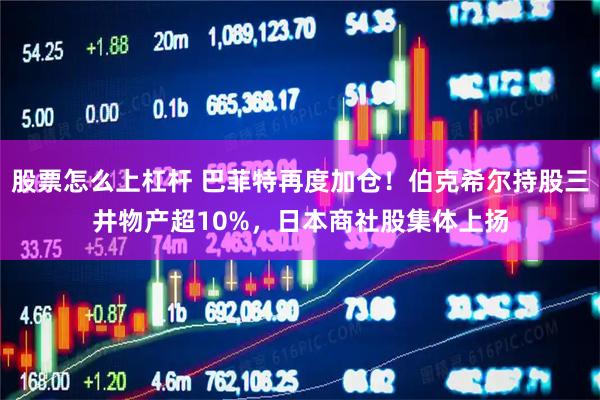股票怎么上杠杆 巴菲特再度加仓！伯克希尔持股三井物产超10%，日本商社股集体上扬
